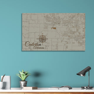 Centerton, Arkansas Street Map