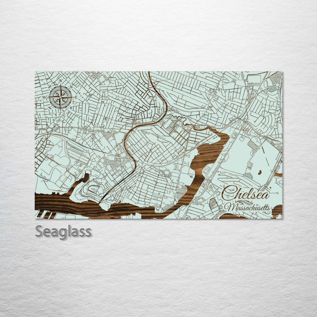 Chelsea, Massachusetts Street Map