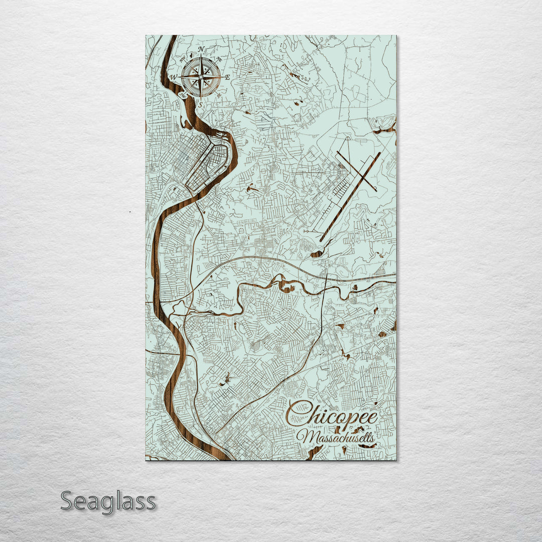 Chicopee, Massachusetts Street Map