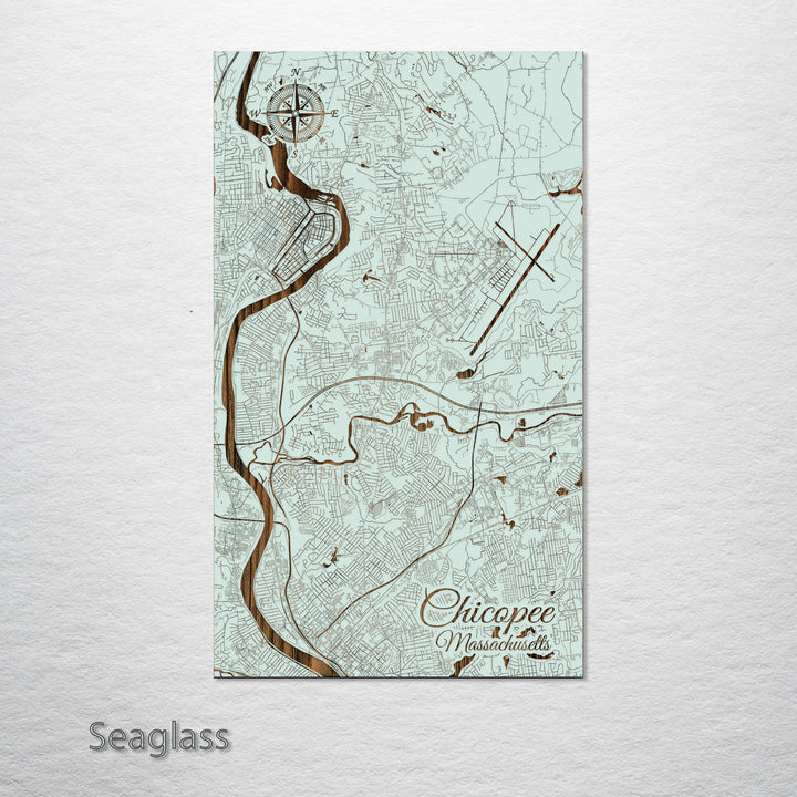 Chicopee, Massachusetts Street Map