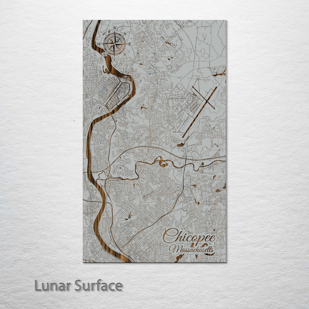 Chicopee, Massachusetts Street Map