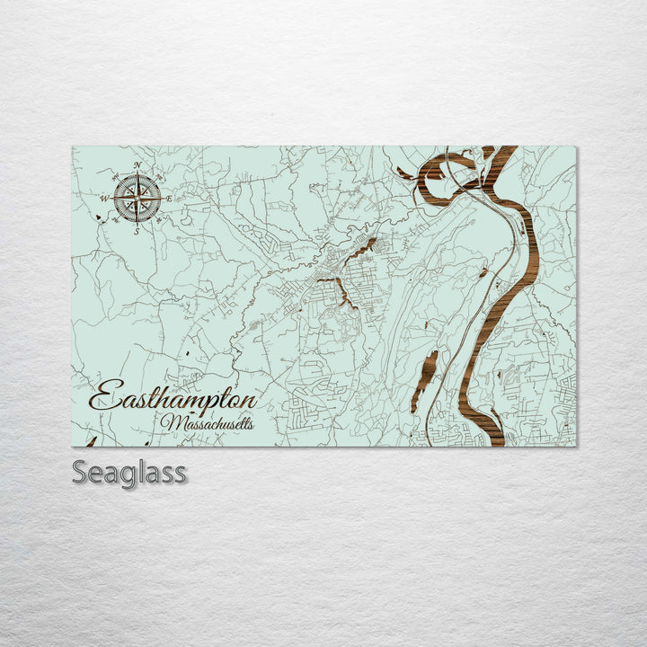 Easthampton, Massachusetts Street Map