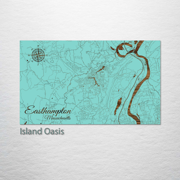 Easthampton, Massachusetts Street Map