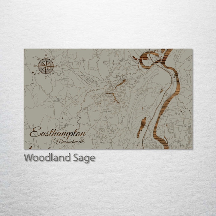 Easthampton, Massachusetts Street Map