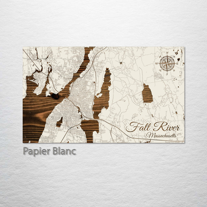 Fall River, Massachusetts Street Map