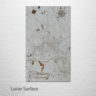 Fitchburg, Massachusetts Street Map