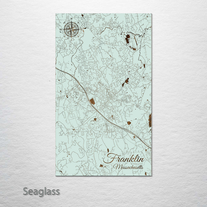 Franklin, Massachusetts Street Map