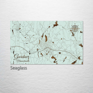 Gardner, Massachusetts Street Map