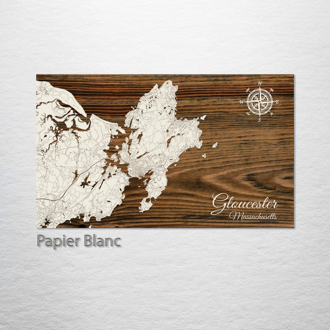 Gloucester, Massachusetts Street Map