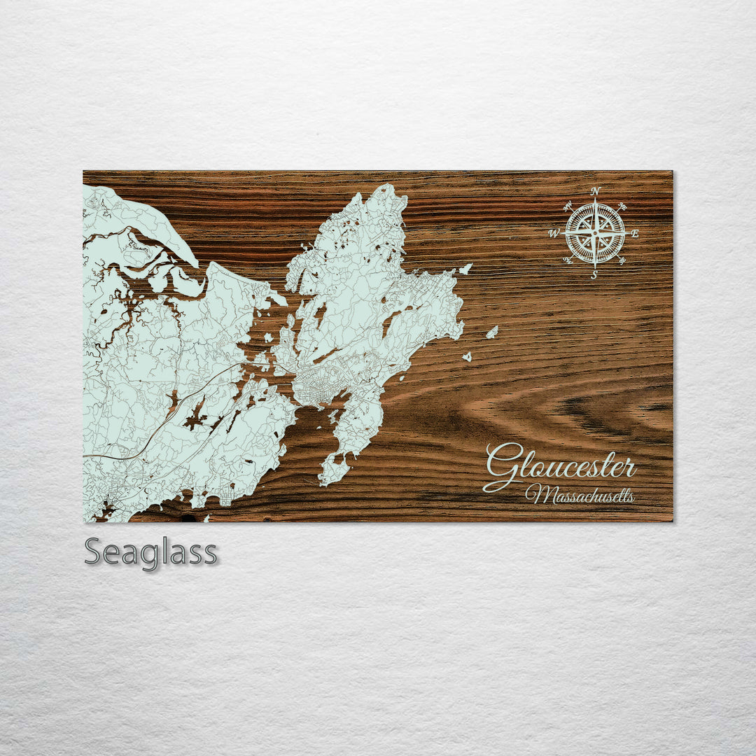 Gloucester, Massachusetts Street Map