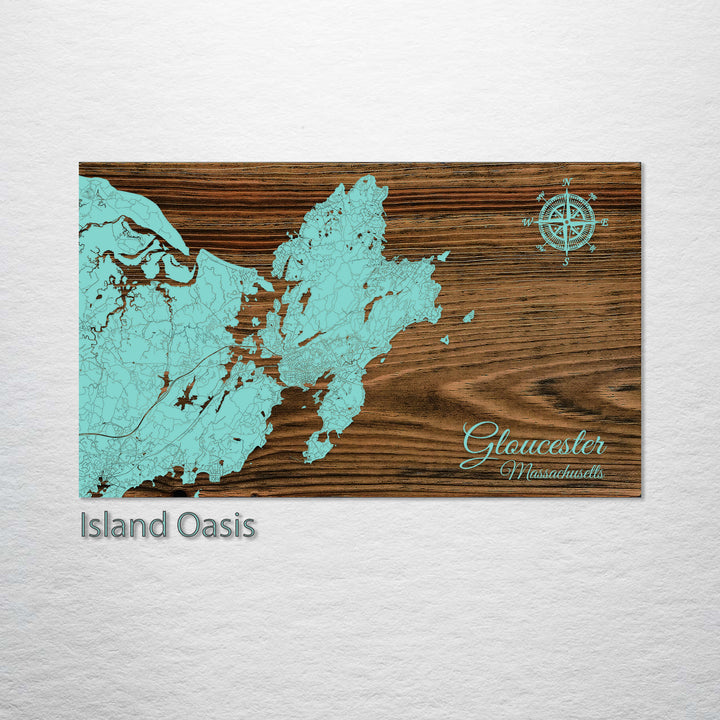 Gloucester, Massachusetts Street Map