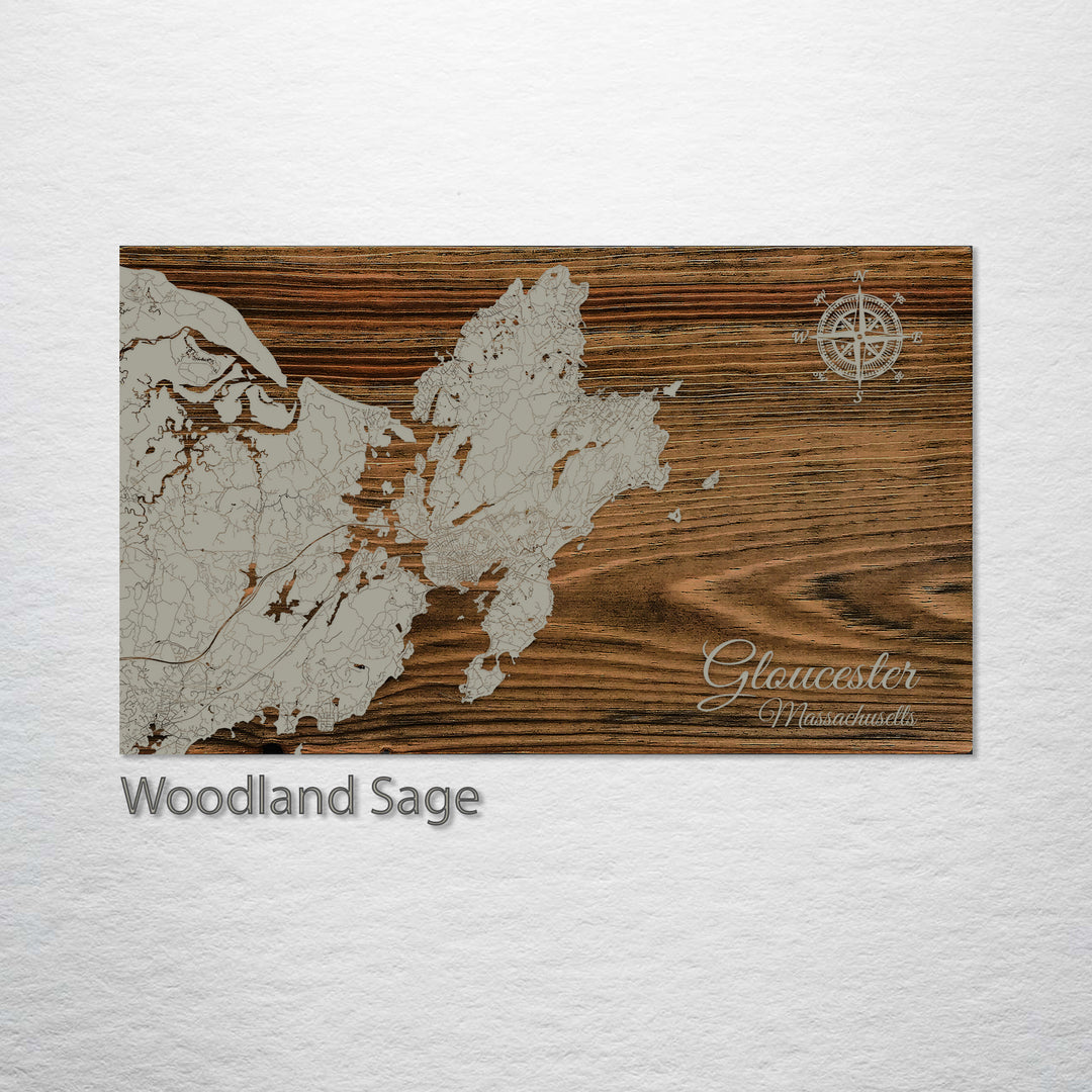 Gloucester, Massachusetts Street Map