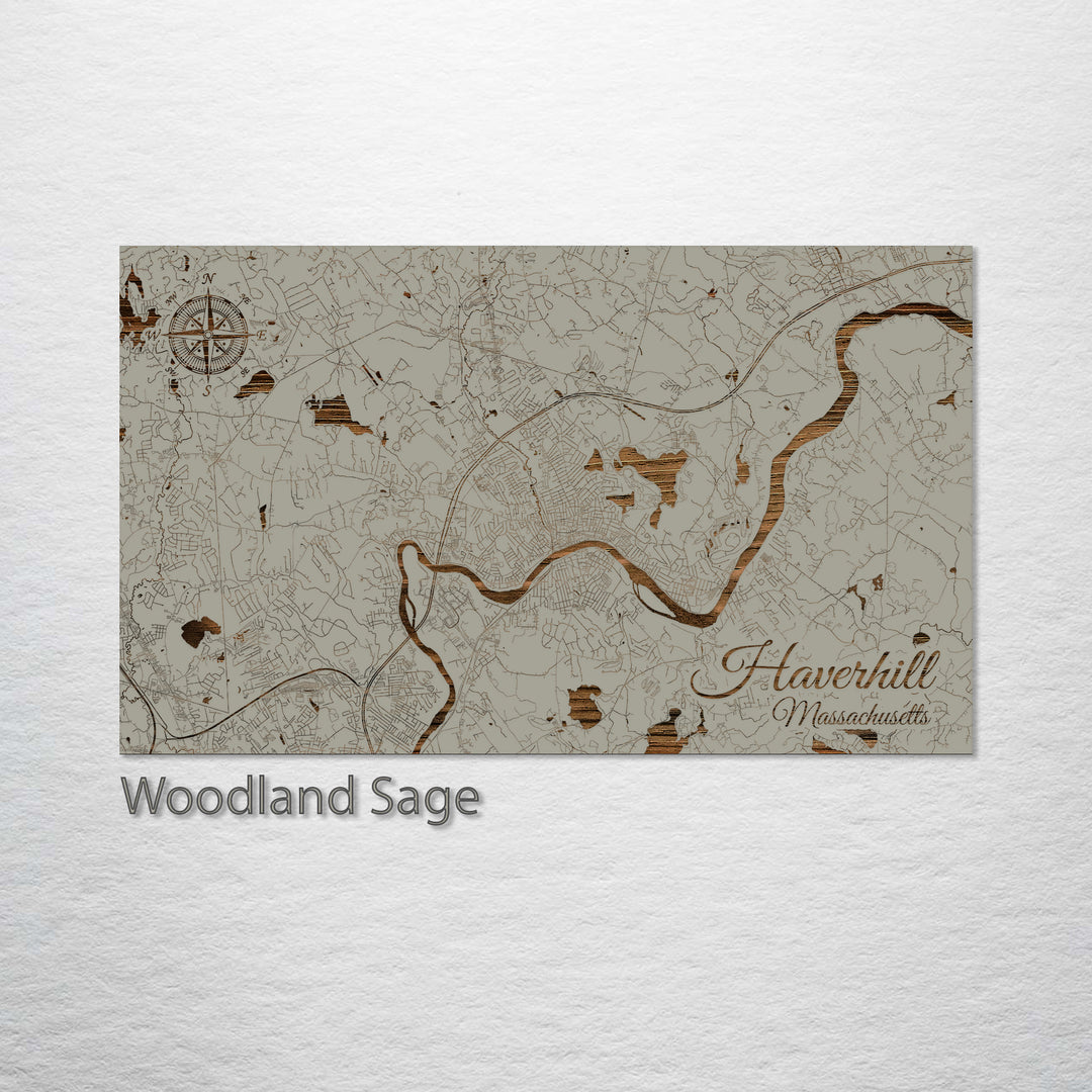 Haverhill, Massachusetts Street Map