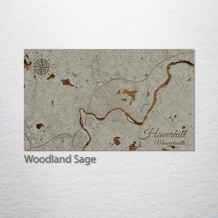 Haverhill, Massachusetts Street Map