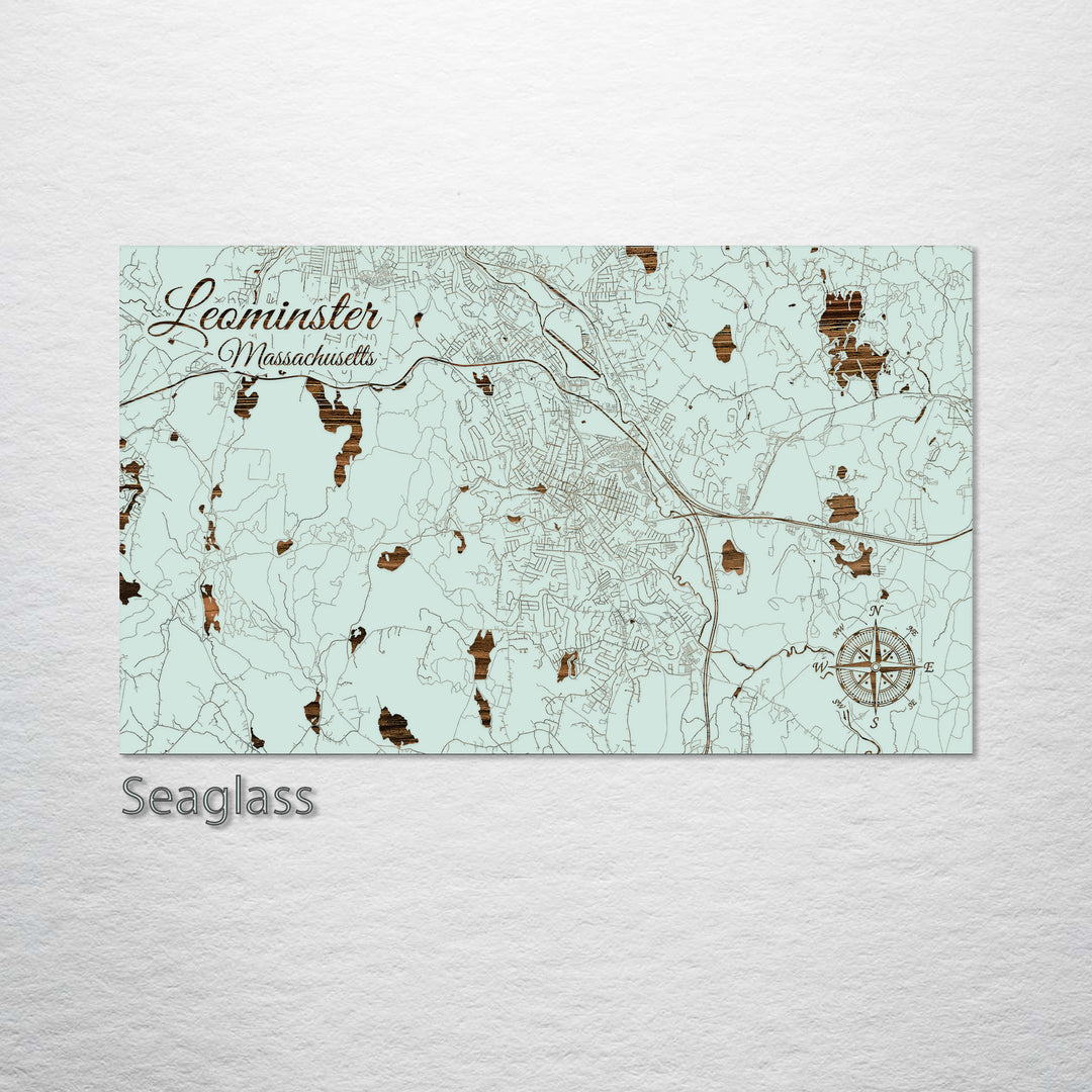 Leominster, Massachusetts Street Map