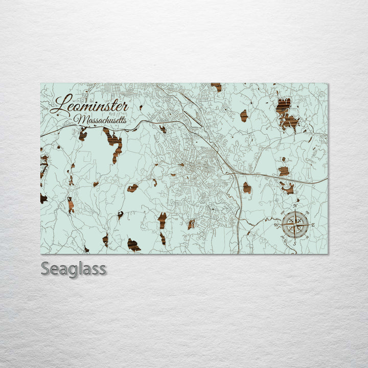 Leominster, Massachusetts Street Map