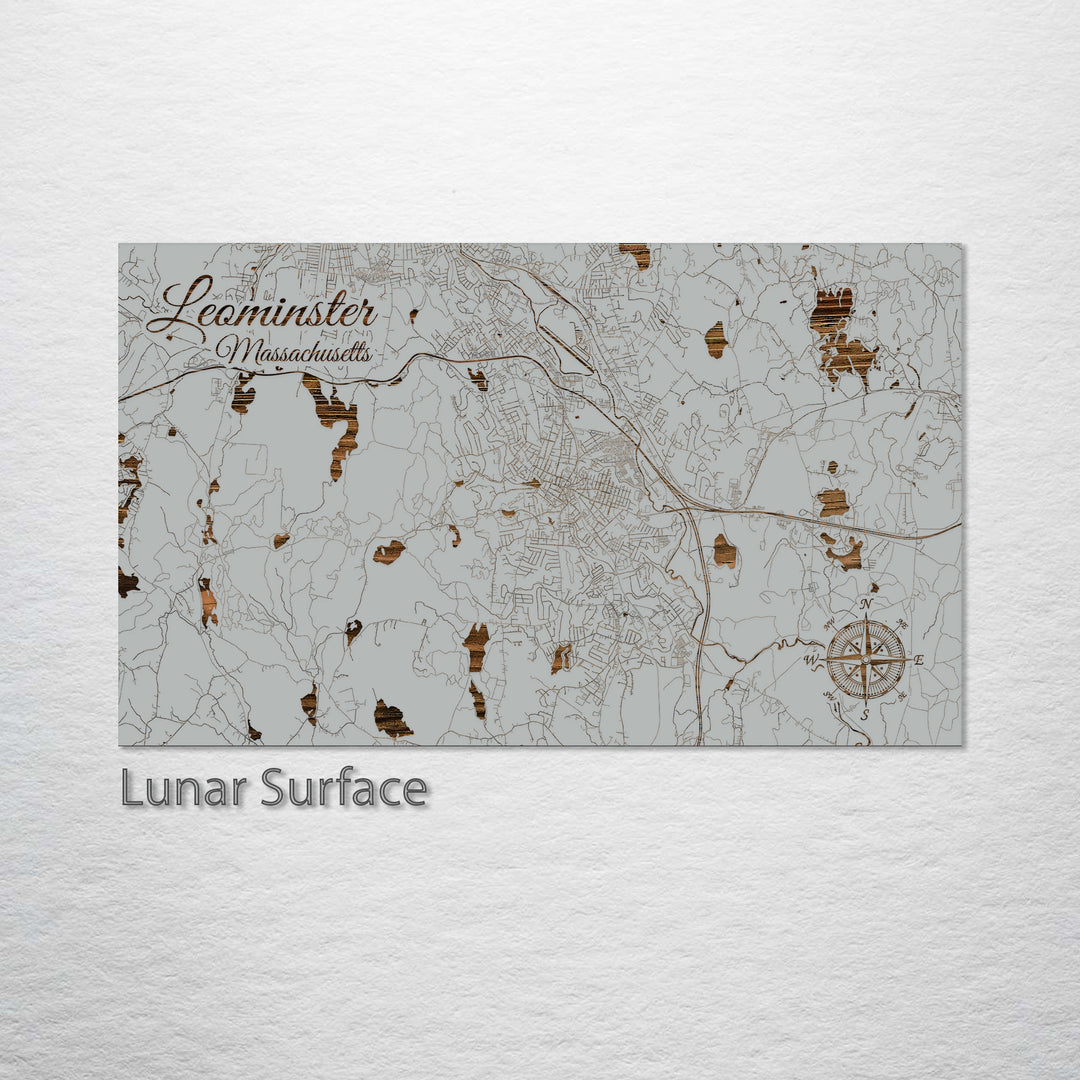 Leominster, Massachusetts Street Map