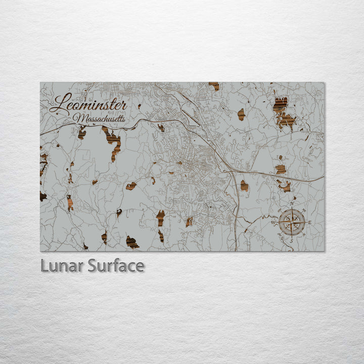 Leominster, Massachusetts Street Map