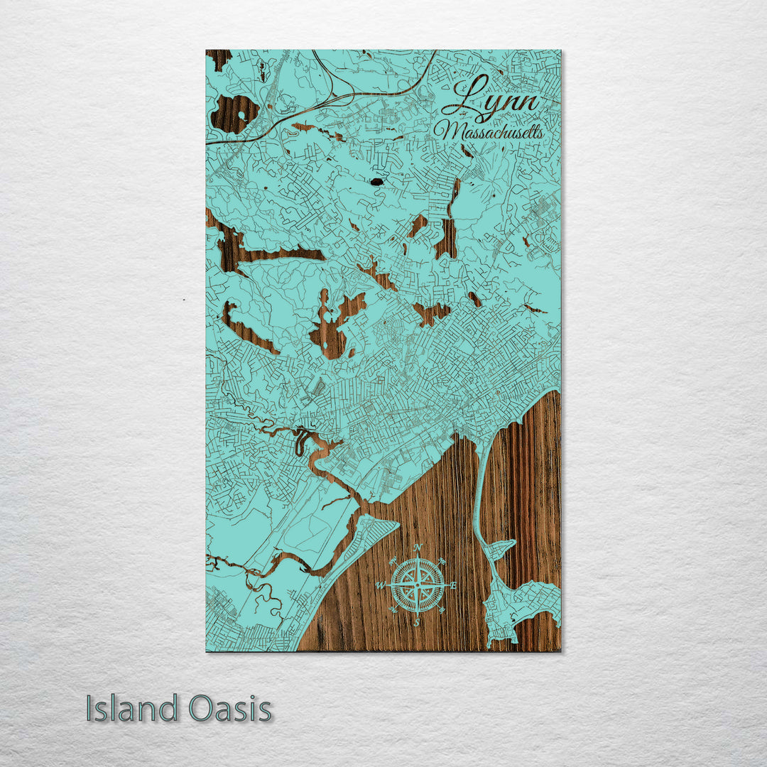 Lynn, Massachusetts Street Map