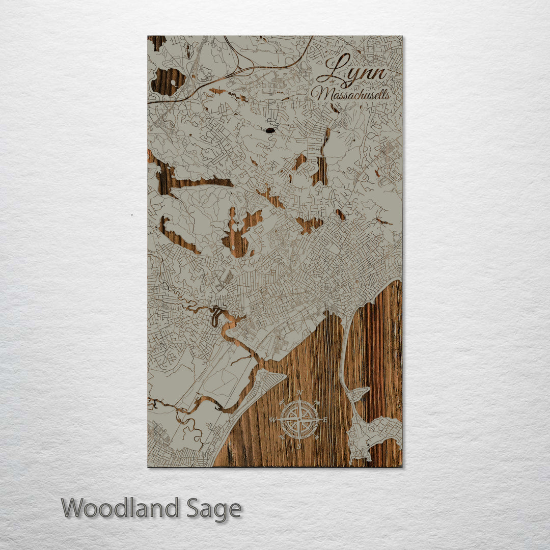 Lynn, Massachusetts Street Map