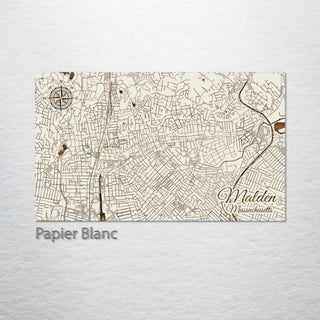 Malden, Massachusetts Street Map
