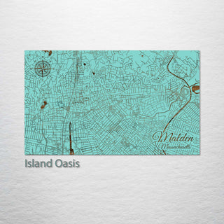 Malden, Massachusetts Street Map