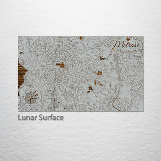 Melrose, Massachusetts Street Map