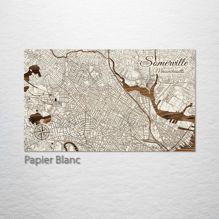 Somerville, Massachusetts Street Map