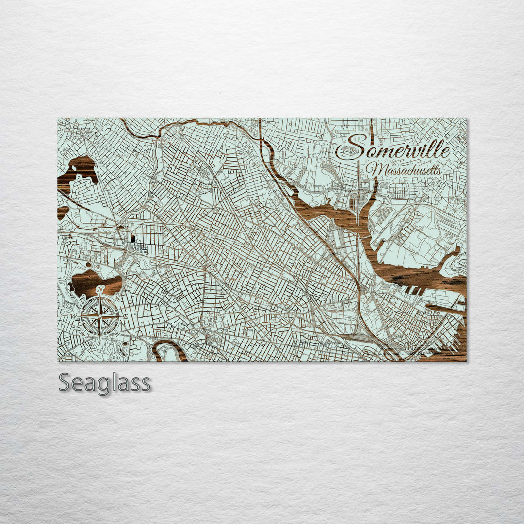 Somerville, Massachusetts Street Map