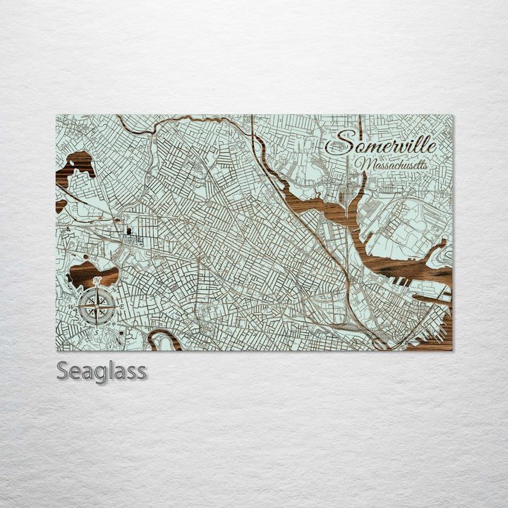 Somerville, Massachusetts Street Map