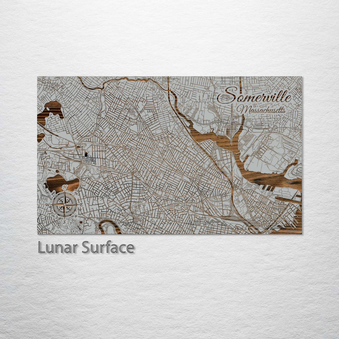 Somerville, Massachusetts Street Map