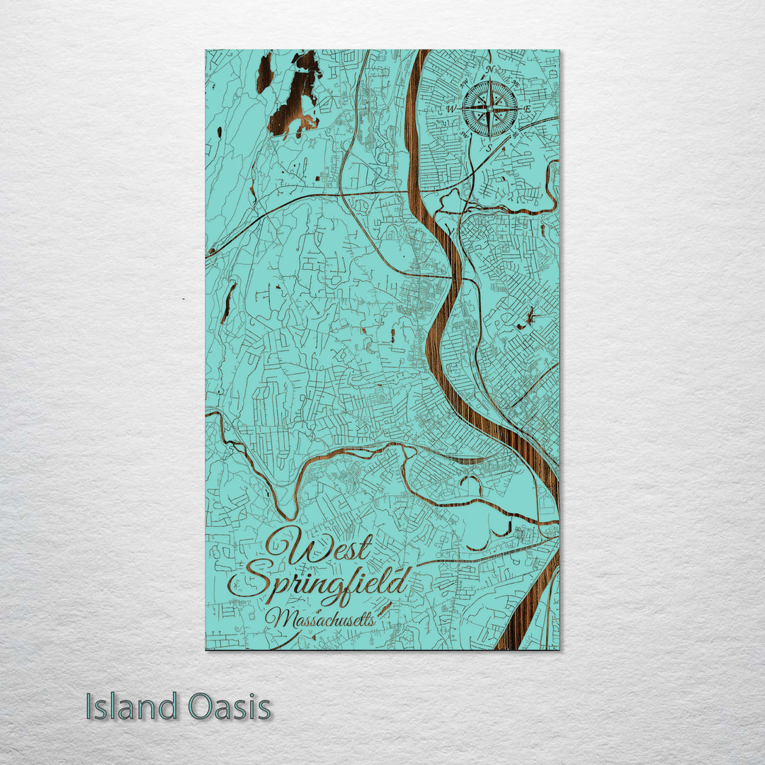 West Springfield, Massachusetts Street Map