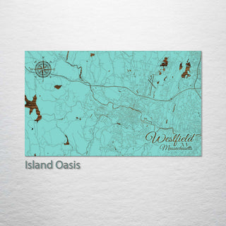 Westfield, Massachusetts Street Map