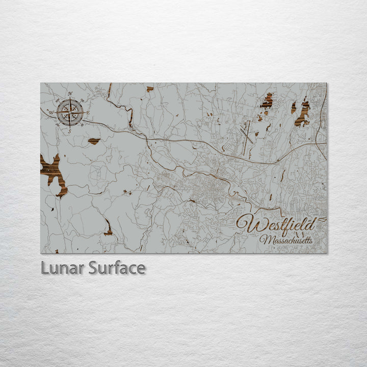 Westfield, Massachusetts Street Map