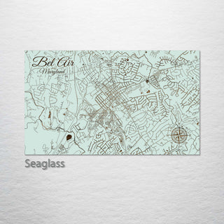 Bel Air, Maryland Street Map