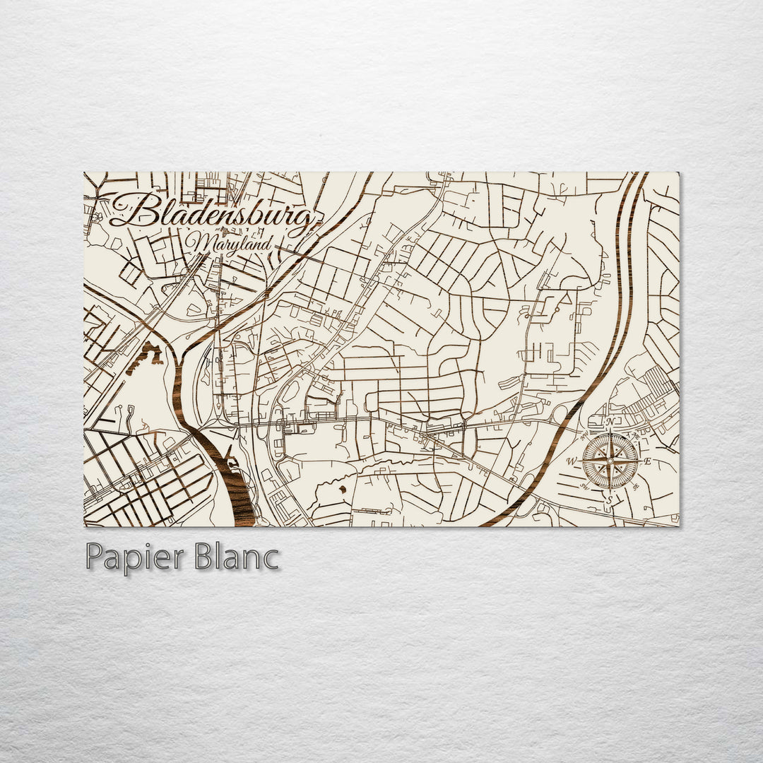 Bladensburg, Maryland Street Map