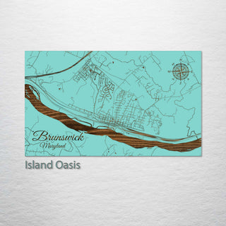 Brunswick, Maryland Street Map