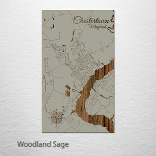 Chestertown, Maryland Street Map