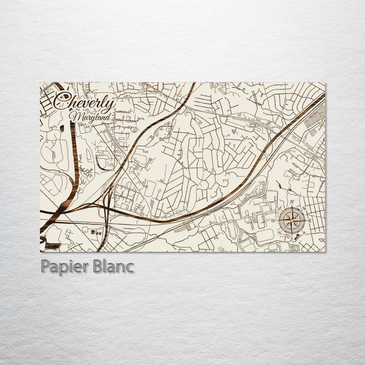 Cheverly, Maryland Street Map