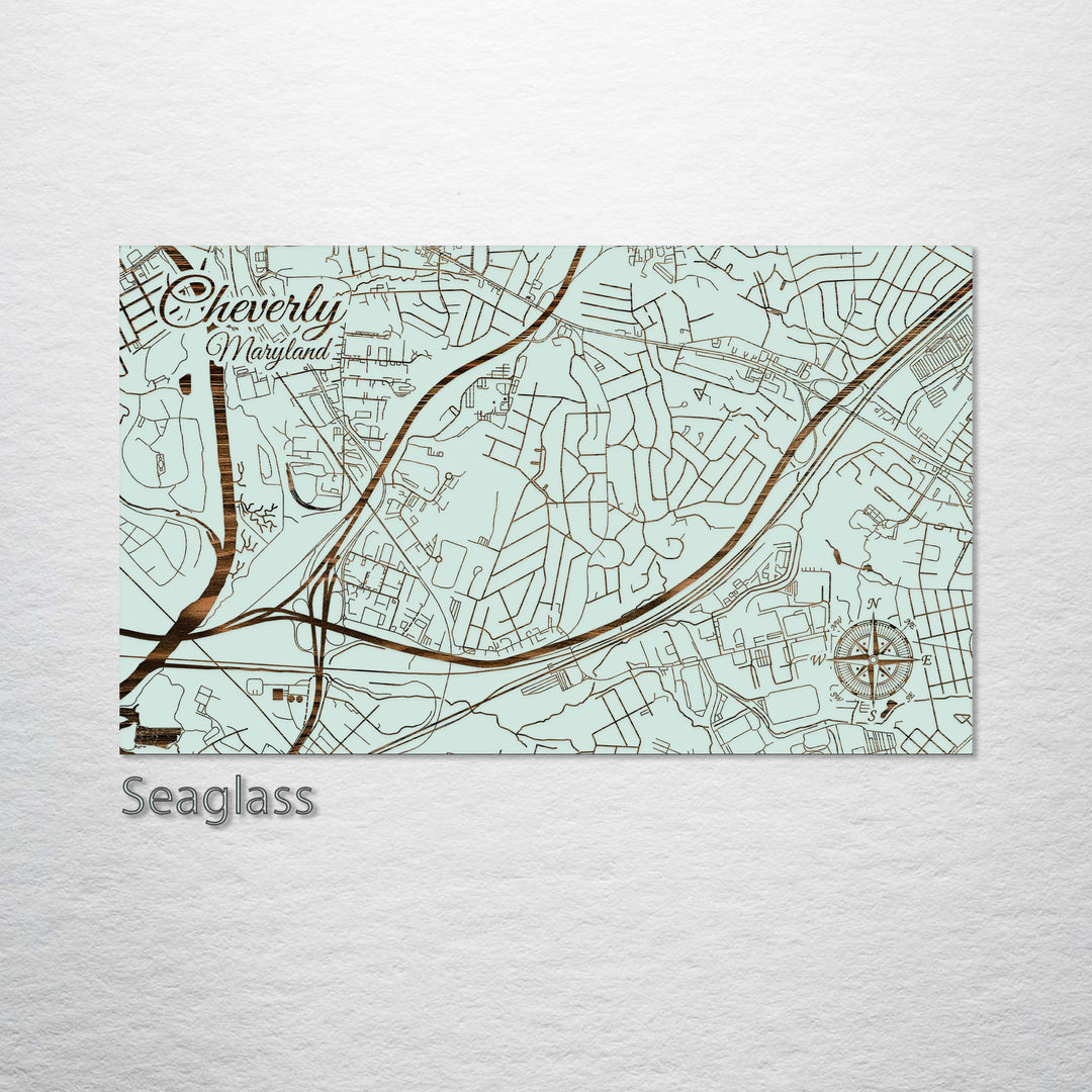 Cheverly, Maryland Street Map