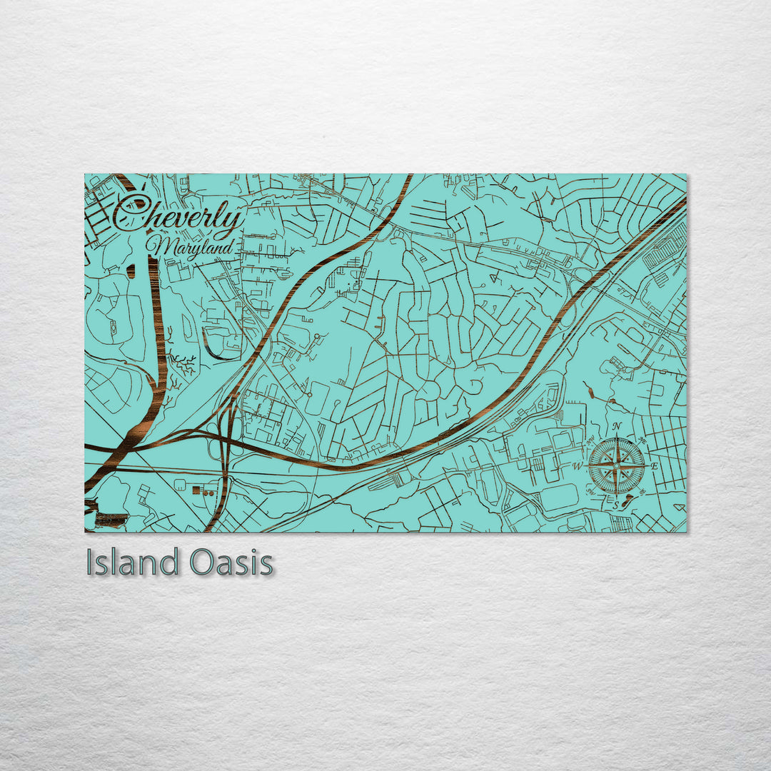 Cheverly, Maryland Street Map