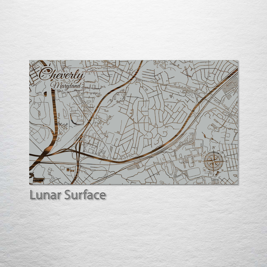 Cheverly, Maryland Street Map