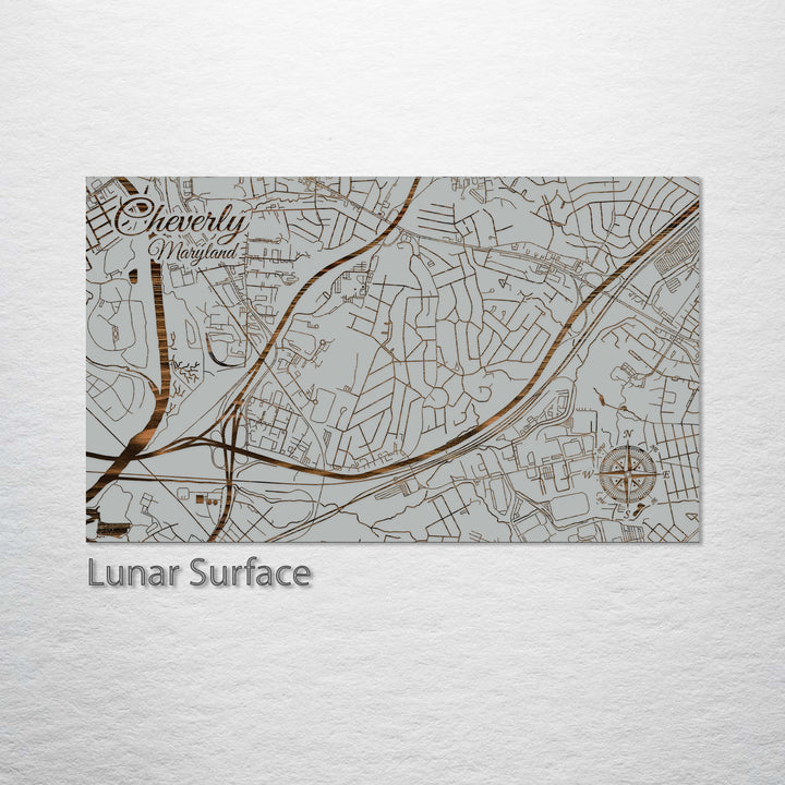 Cheverly, Maryland Street Map