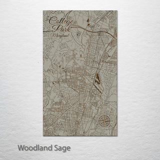College Park, Maryland Street Map
