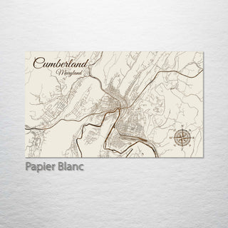 Cumberland, Maryland Street Map
