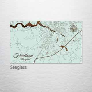 Fruitland, Maryland Street Map