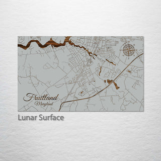 Fruitland, Maryland Street Map