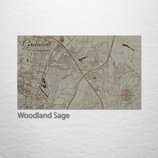 Greenbelt, Maryland Street Map