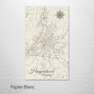 Hagerstown, Maryland Street Map