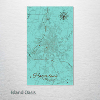 Hagerstown, Maryland Street Map